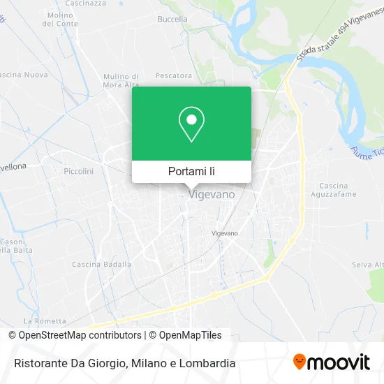 Mappa Ristorante Da Giorgio