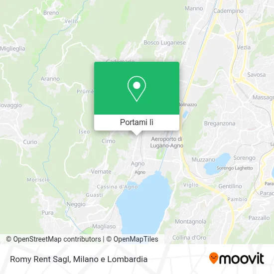 Mappa Romy Rent Sagl
