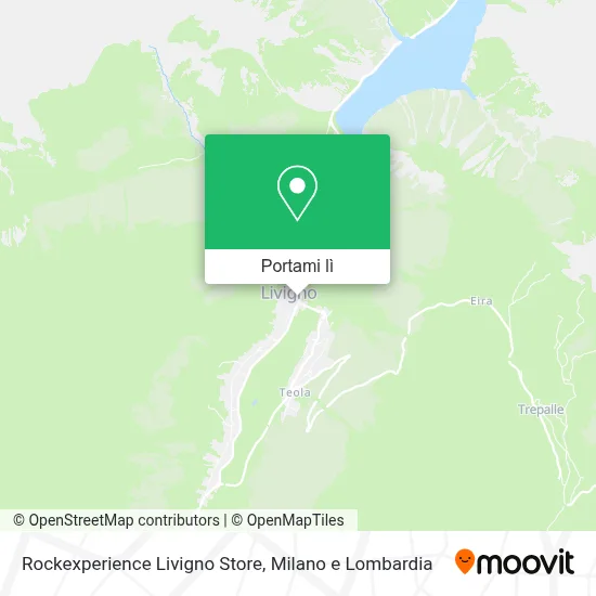 Mappa Rockexperience Livigno Store