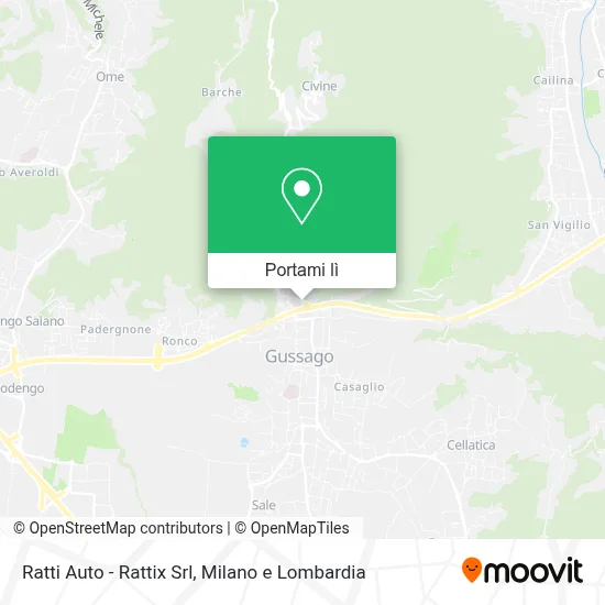 Mappa Ratti Auto - Rattix Srl