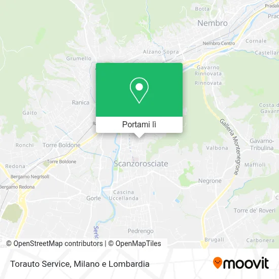 Mappa Torauto Service