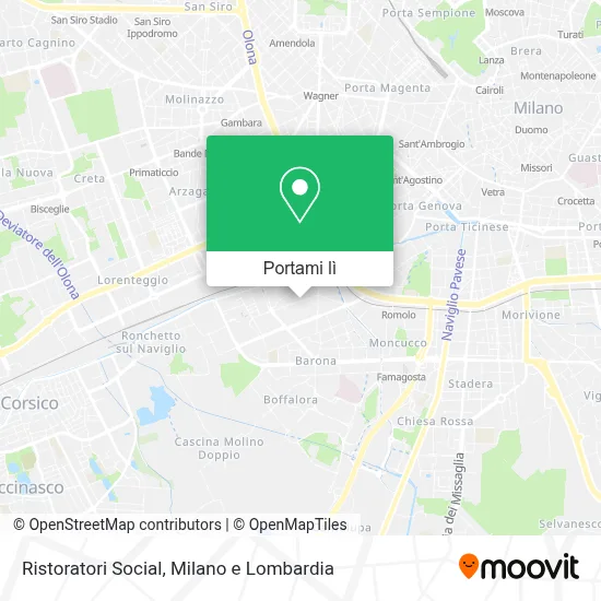Mappa Ristoratori Social