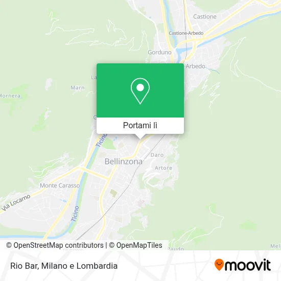 Mappa Rio Bar
