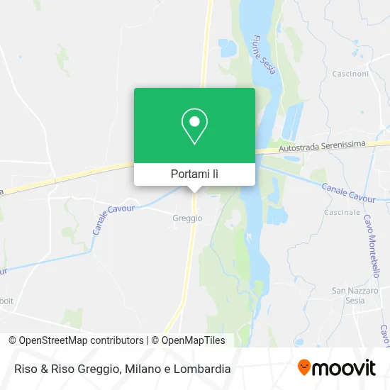 Mappa Riso & Riso Greggio