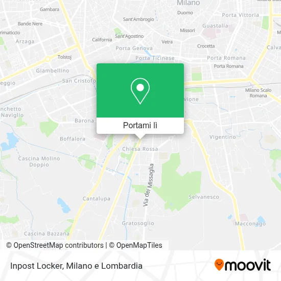 Mappa Inpost Locker