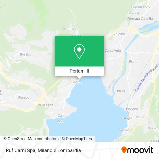 Mappa Ruf Carni Spa