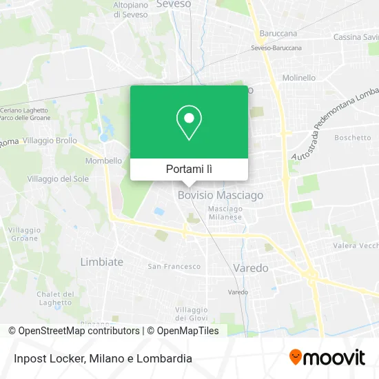Mappa Inpost Locker