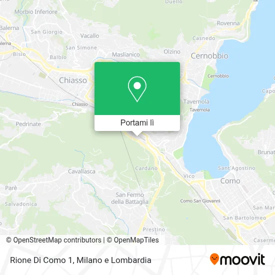 Mappa Rione Di Como 1
