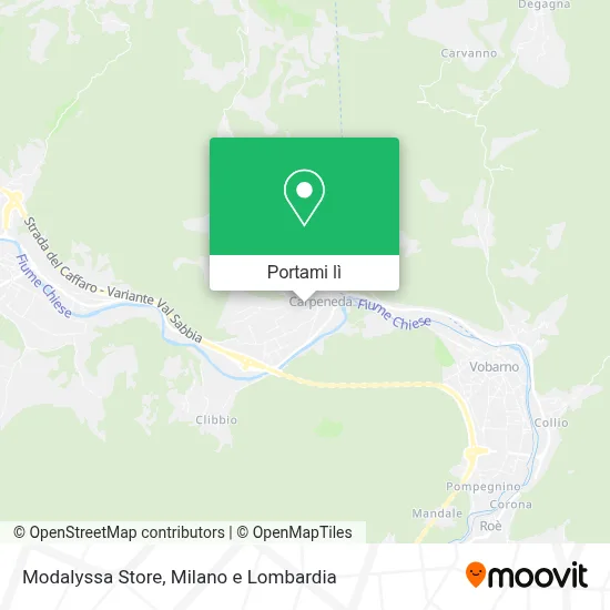 Mappa Modalyssa Store