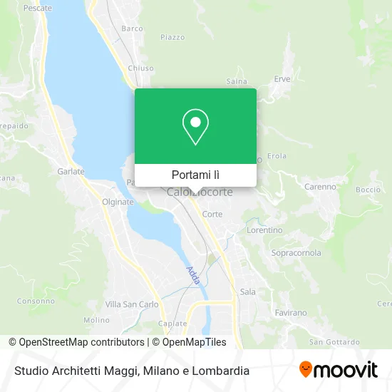 Mappa Studio Architetti Maggi