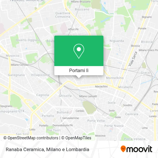 Mappa Ranaba Ceramica