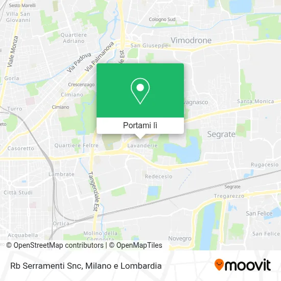 Mappa Rb Serramenti Snc