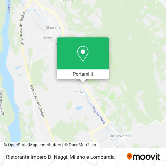 Mappa Ristorante Impero Di Naggi