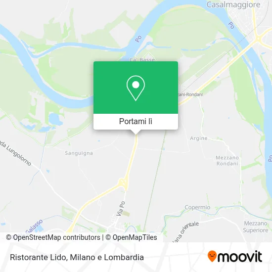 Mappa Ristorante Lido