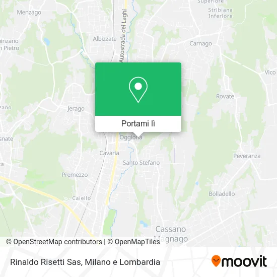 Mappa Rinaldo Risetti Sas