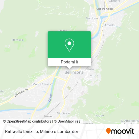 Mappa Raffaello Lanzillo