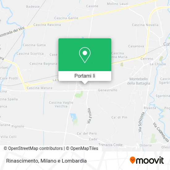Mappa Rinascimento