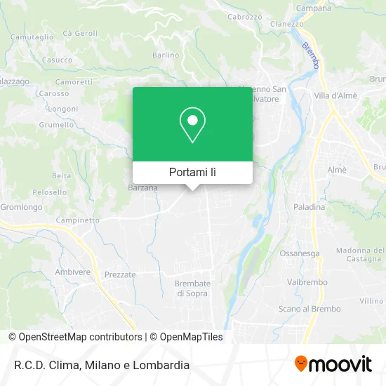 Mappa R.C.D. Clima