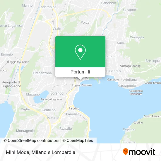 Mappa Mini Moda