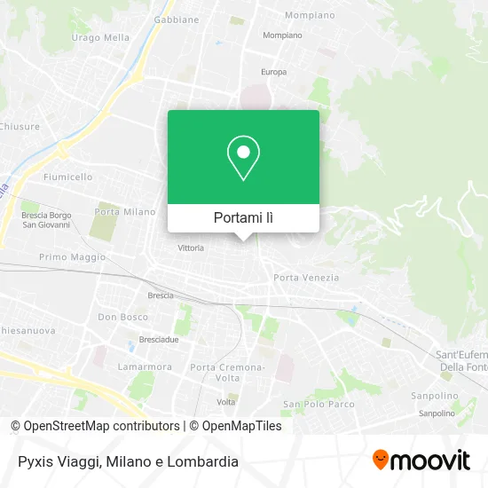 Mappa Pyxis Viaggi