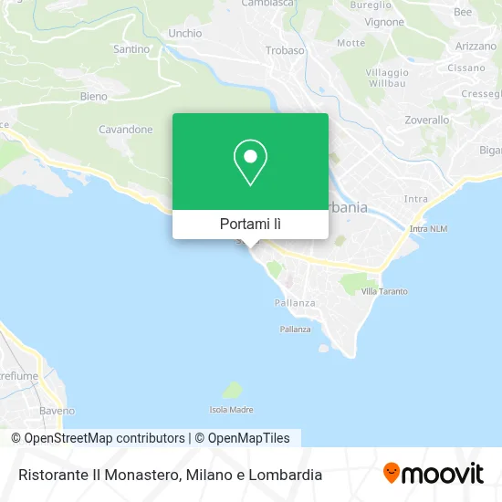 Mappa Ristorante Il Monastero