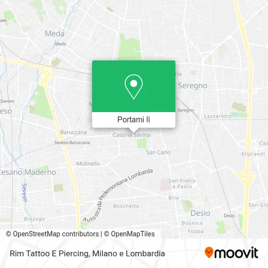 Mappa Rim Tattoo E Piercing