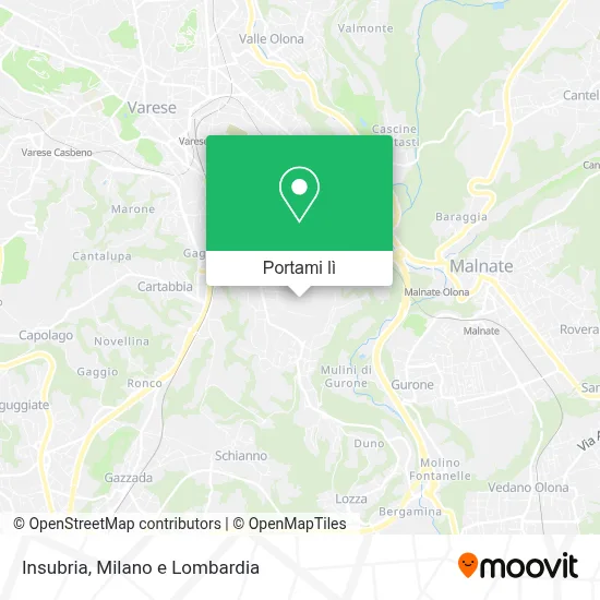 Mappa Insubria