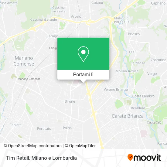 Mappa Tim Retail