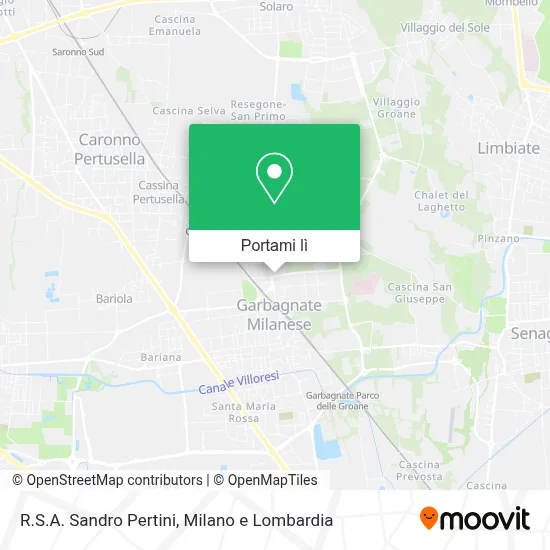 Mappa R.S.A. Sandro Pertini
