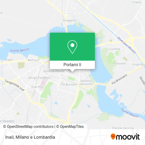 Mappa Inail