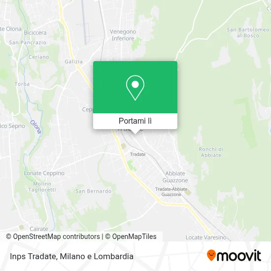 Mappa Inps Tradate