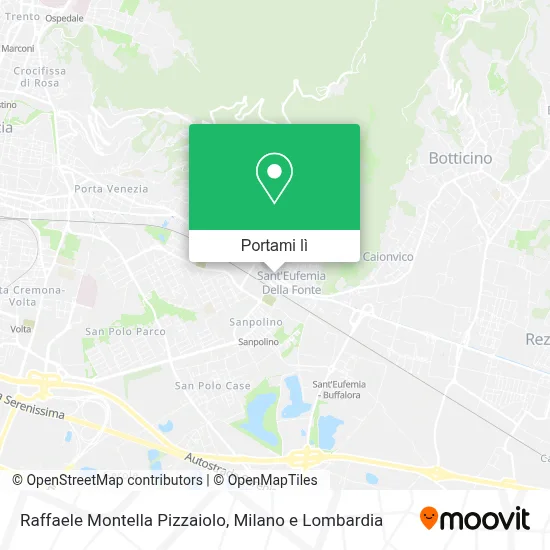 Mappa Raffaele Montella Pizzaiolo