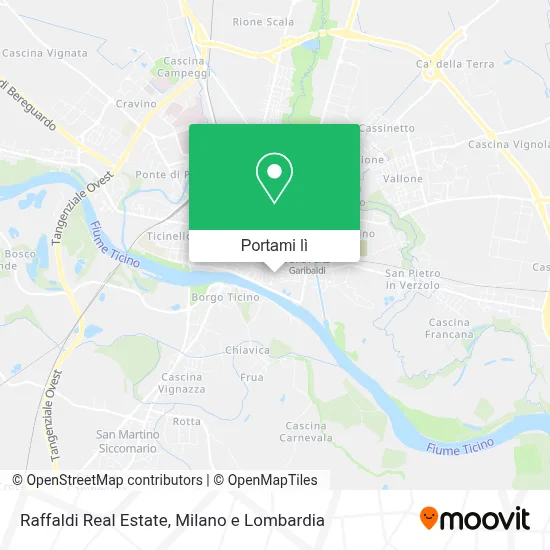 Mappa Raffaldi Real Estate
