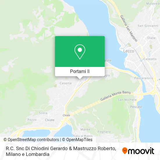 Mappa R.C. Snc Di Chiodini Gerardo & Mastruzzo Roberto