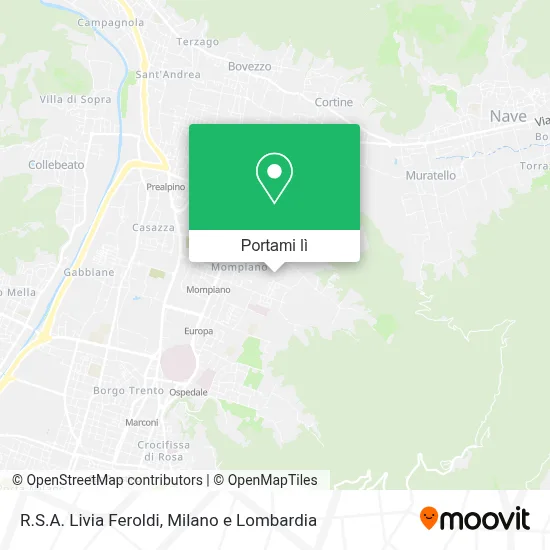 Mappa R.S.A. Livia Feroldi
