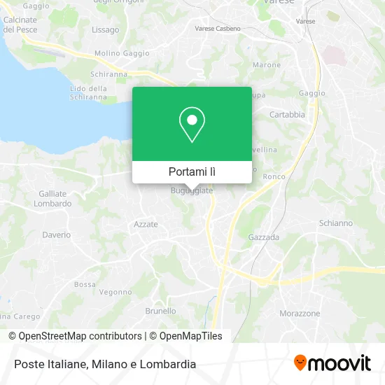 Mappa Poste Italiane
