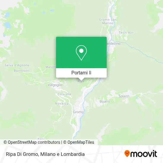Mappa Ripa Di Gromo