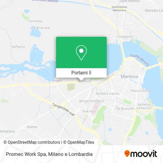 Mappa Promec Work Spa