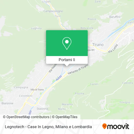 Mappa Legnotech - Case In Legno