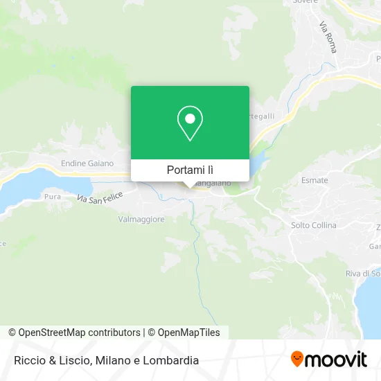 Mappa Riccio & Liscio