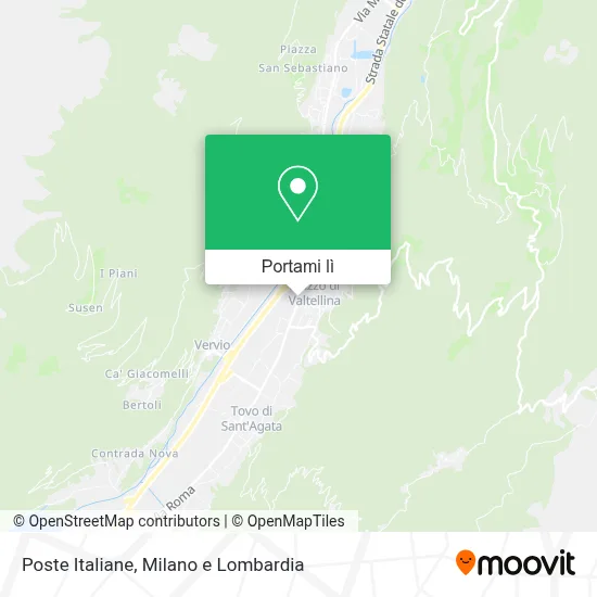Mappa Poste Italiane