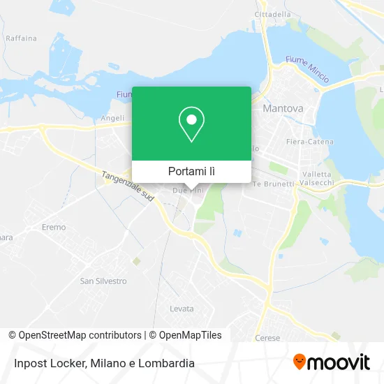 Mappa Inpost Locker
