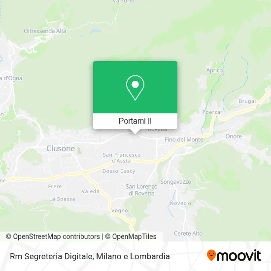 Mappa Rm Segreteria Digitale