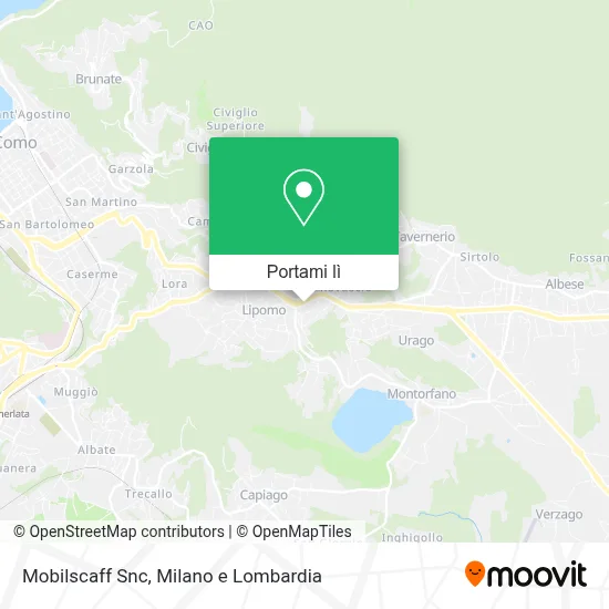 Mappa Mobilscaff Snc