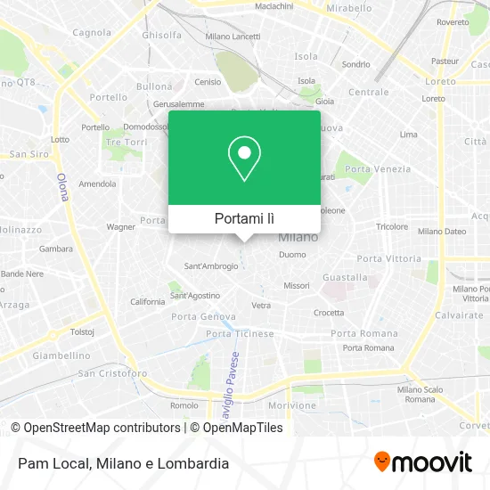 Mappa Pam Local