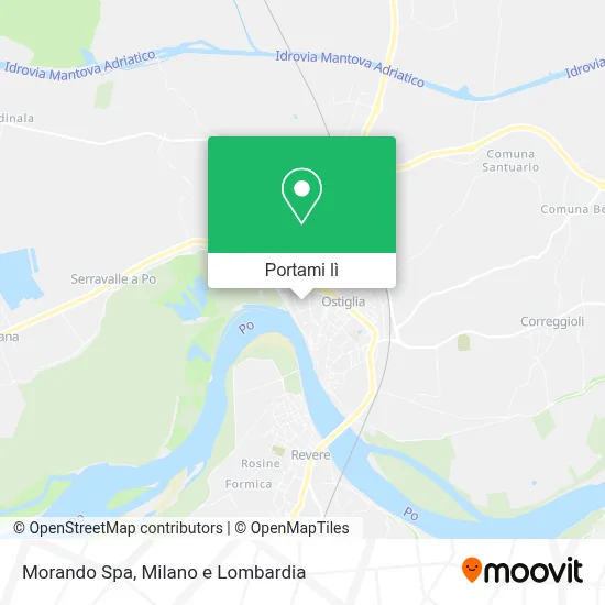 Mappa Morando Spa