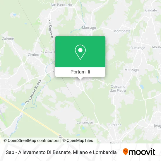 Mappa Sab - Allevamento Di Besnate