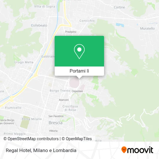 Mappa Regal Hotel
