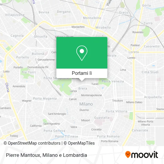 Mappa Pierre Mantoux