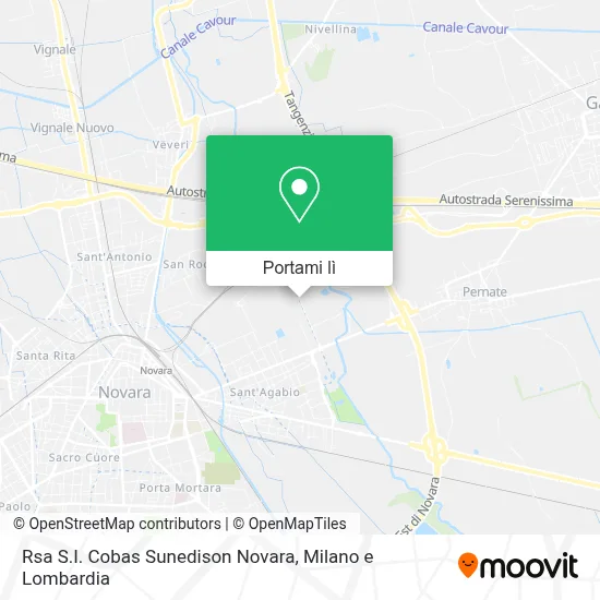 Mappa Rsa S.I. Cobas Sunedison Novara